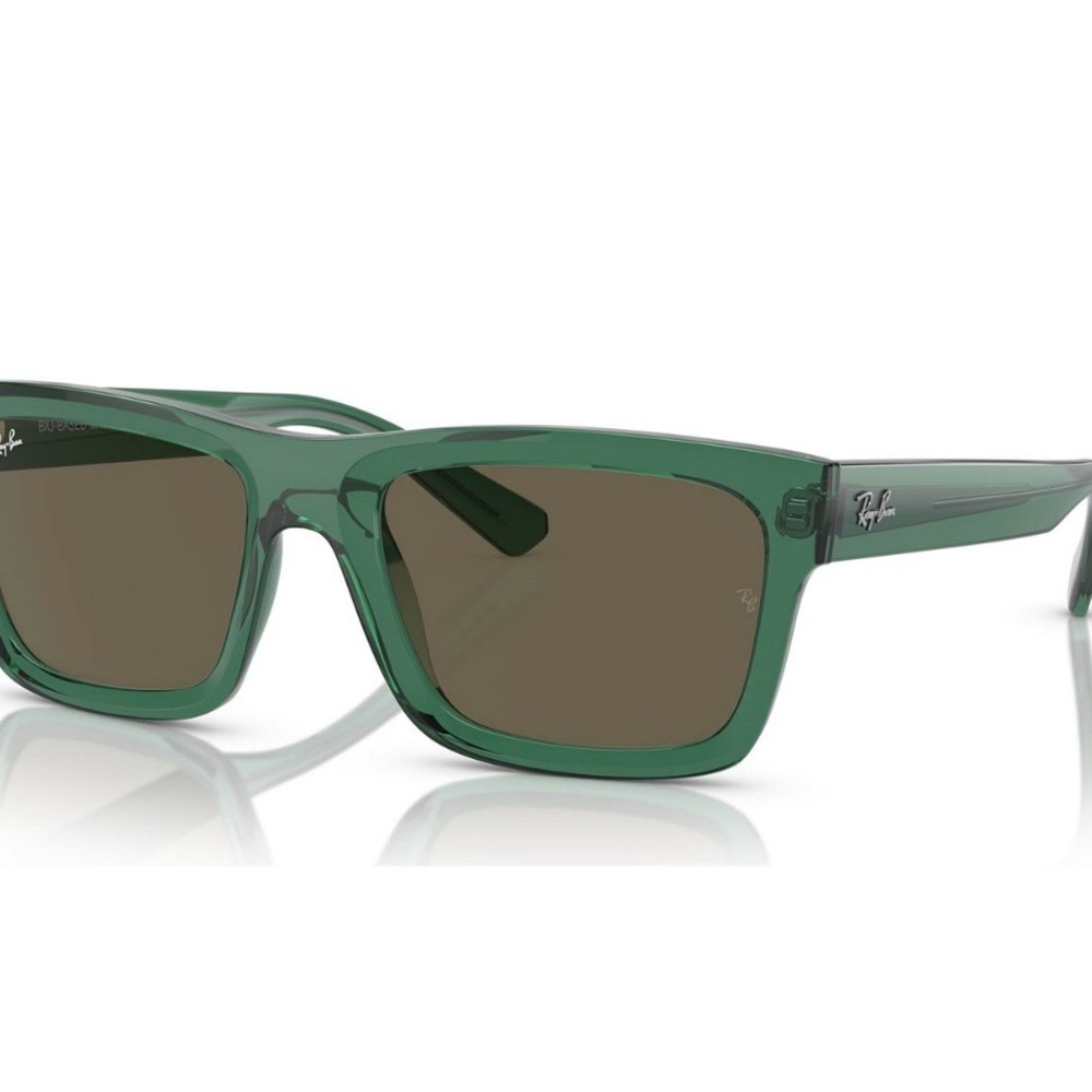 Ray-Ban Warren Emerald Green Rectangular Sunglass… - image 3